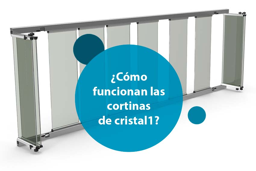 Cómo funcionan las cortinas de cristal