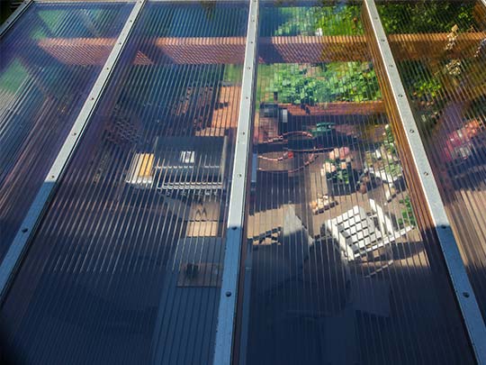 techos fijos de policarbonato