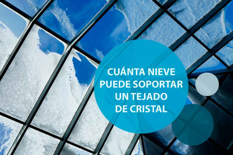 Cuánta nieve puede soportar un tejado de cristal