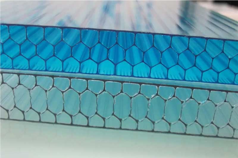Policarbonato Alveolar Panal Multiceldas