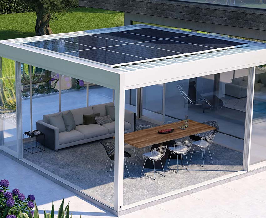 Pérgola Solar Fotovoltaica