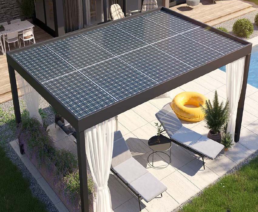 ▷ Pérgolas Solares Fotovoltaicas al Mejor Precio