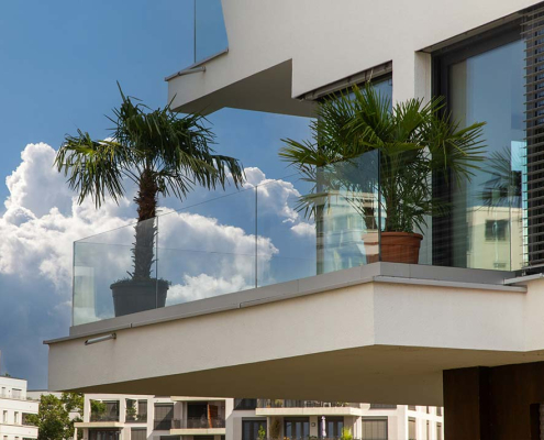 Barandilla cristal para terrazas