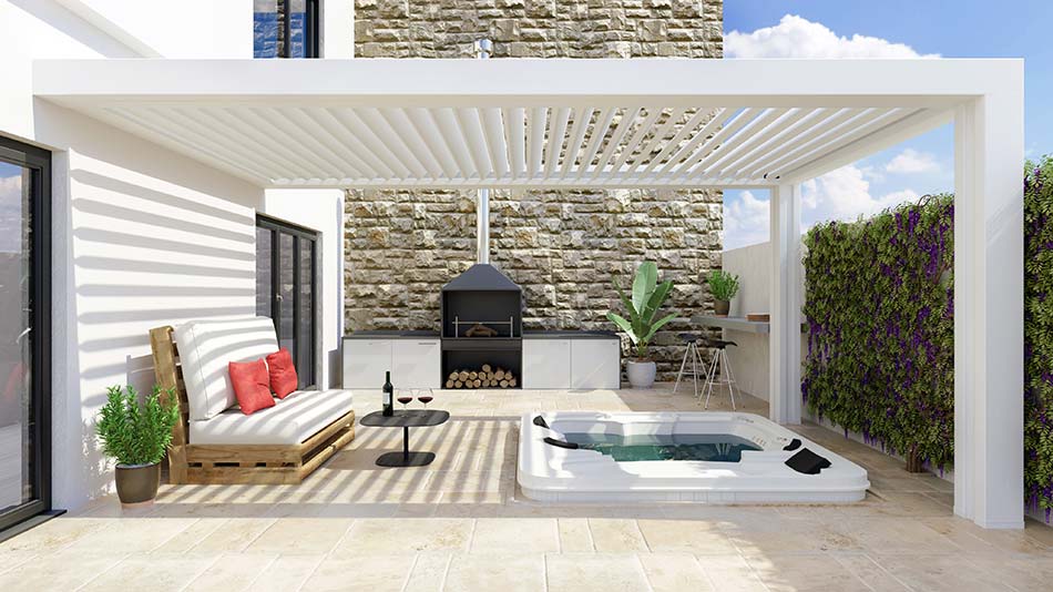 instalar pérgolas bioclimáticas