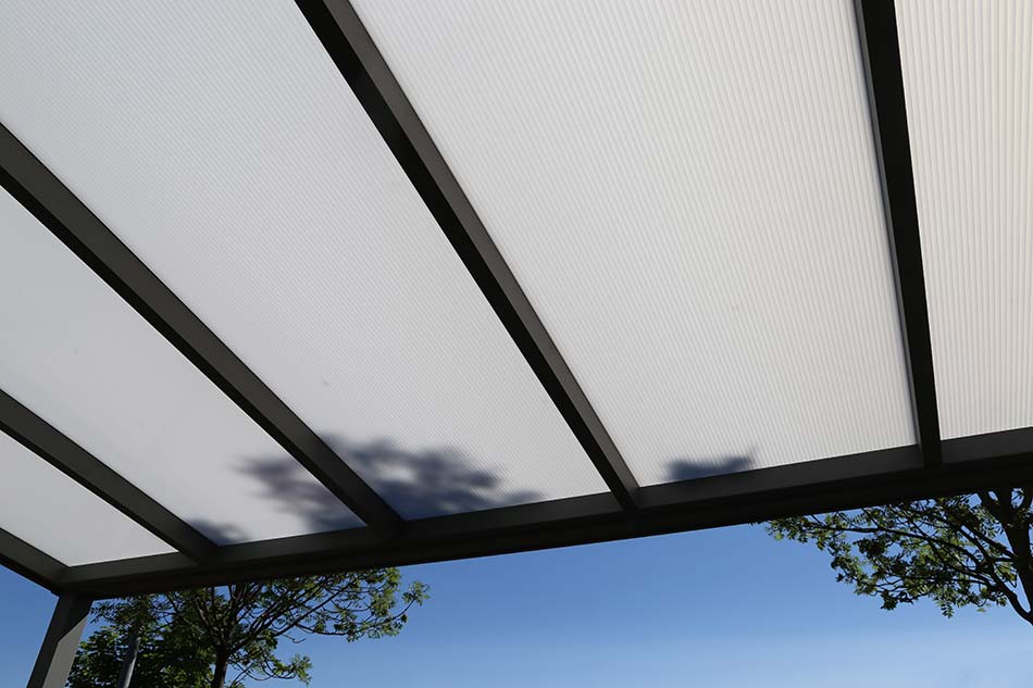 techo fijo de policarbonato