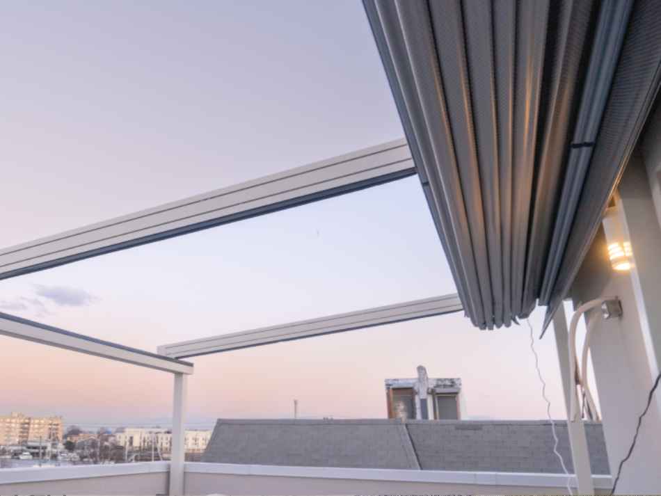 cerramiento de lona tensada