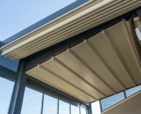 pergola lona tensada