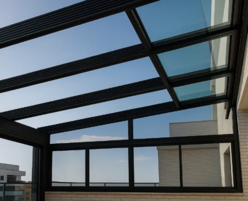 techo móvil terraza