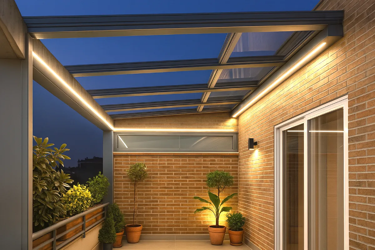 techos móviles para terraza de ático