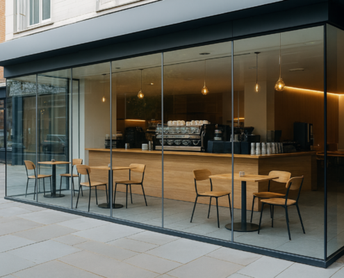 cerramientos de cafeterías