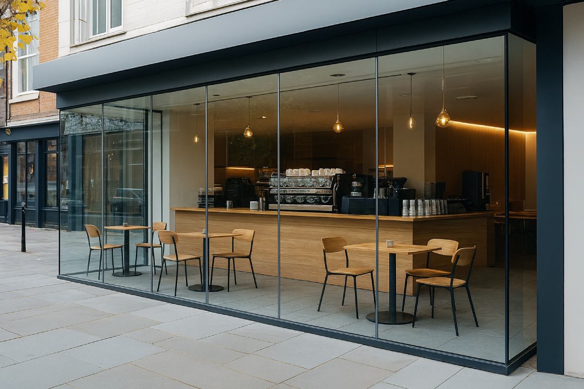 cerramientos de cafeterías