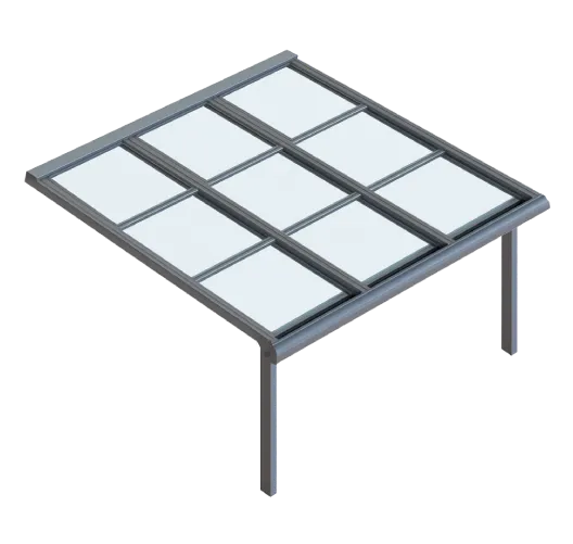 Techos móviles detalles técnicos