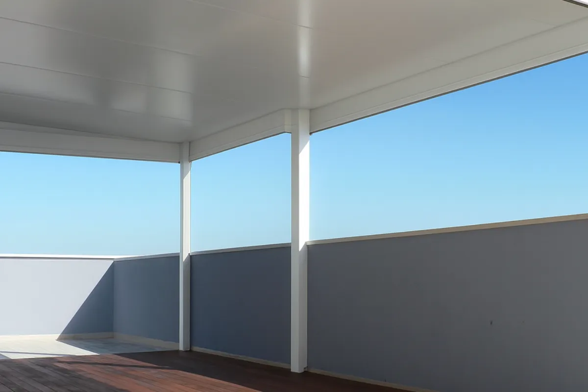 techado fijo con panel sándwich