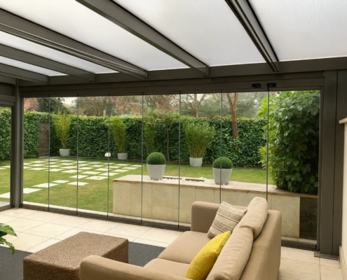 techo fijo policarbonato