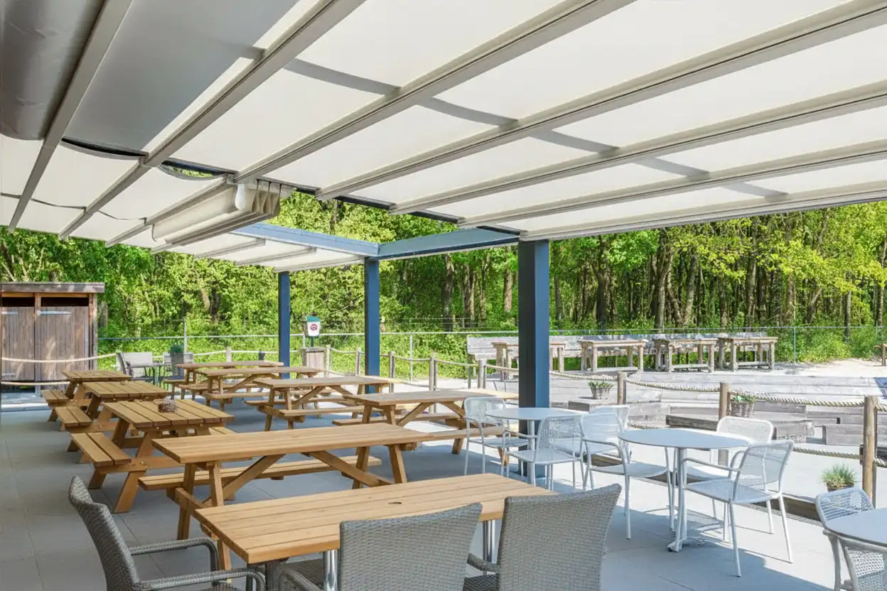 fabricantes e instaladores de pérgolas de lona tensada en Comunidad de Madrid