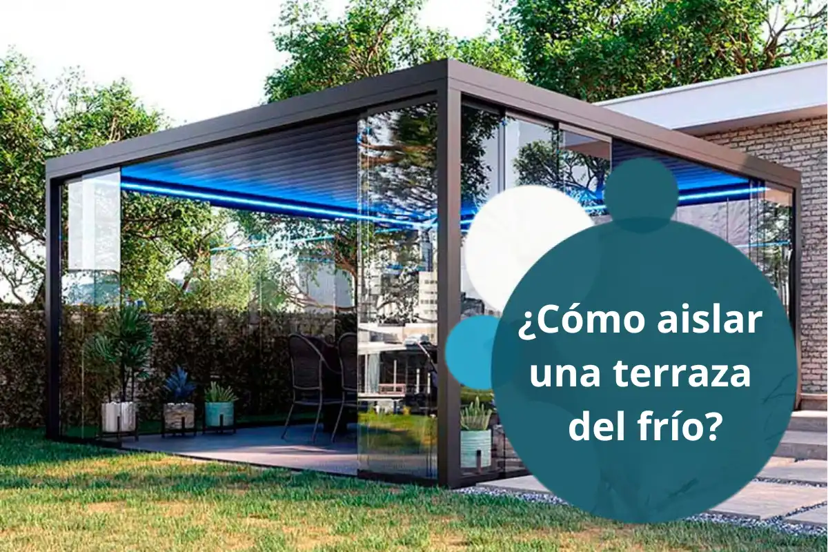 Cómo aislar una terraza del frio