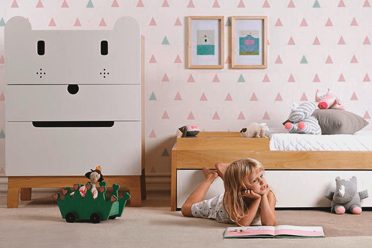 Decorar habitación infantil con muebles bajitos