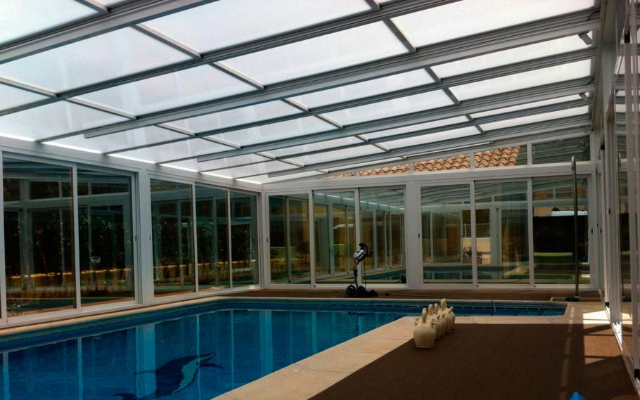 cerramiento de vidrio para piscinas