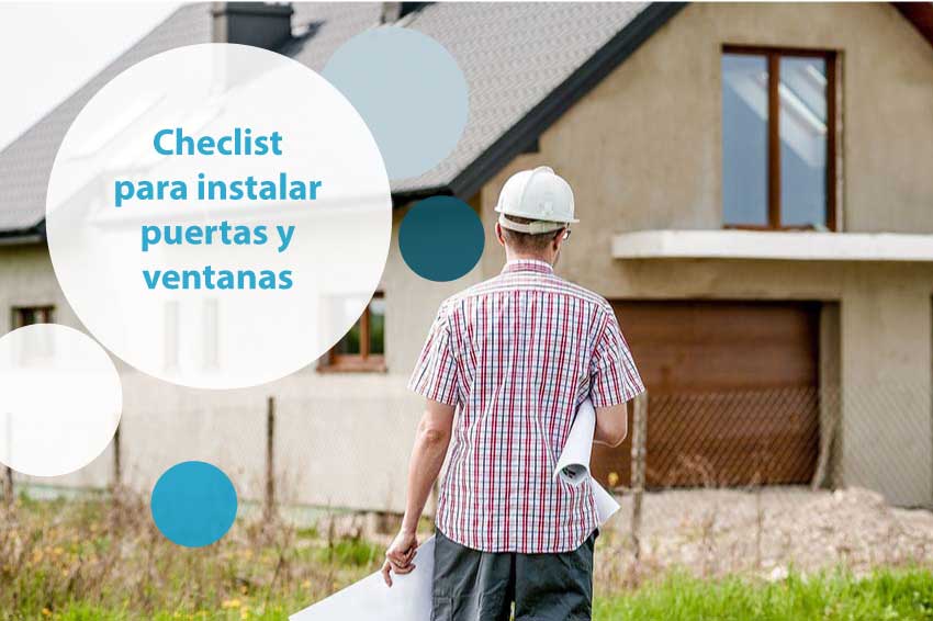 checklist para instalar puertas y ventanas