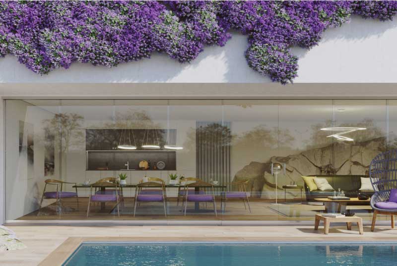 mantenimiento de las cortinas de cristal