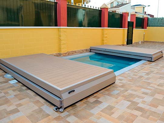 cubierta para piscinas