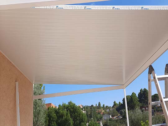 techo fijo de policarbonato