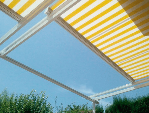 Toldos para cerramiento de techo